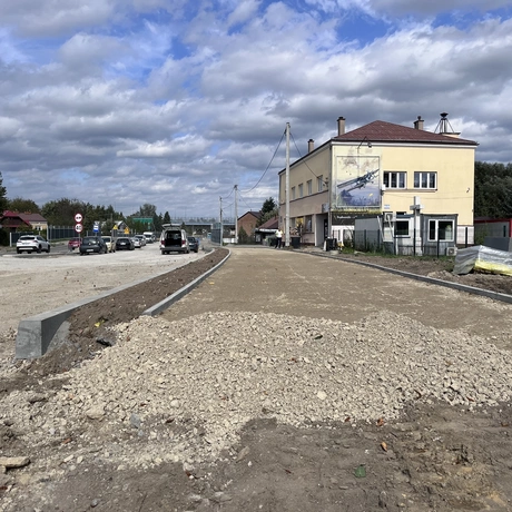 Rozbudowa drogi z Rzeszowa do Jasionki [wrzesień 2023] - fot 31